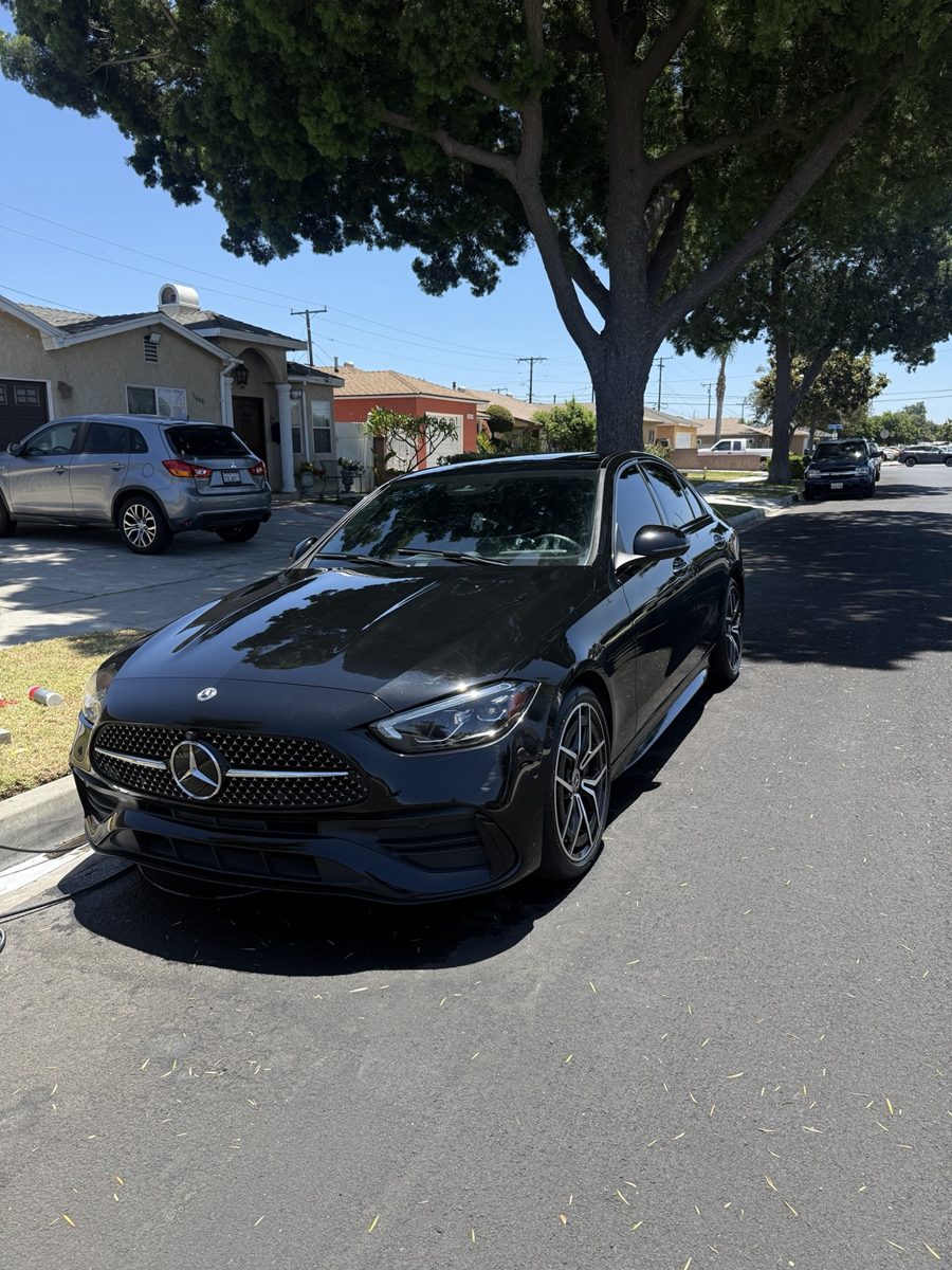 Mercedes exterior detail